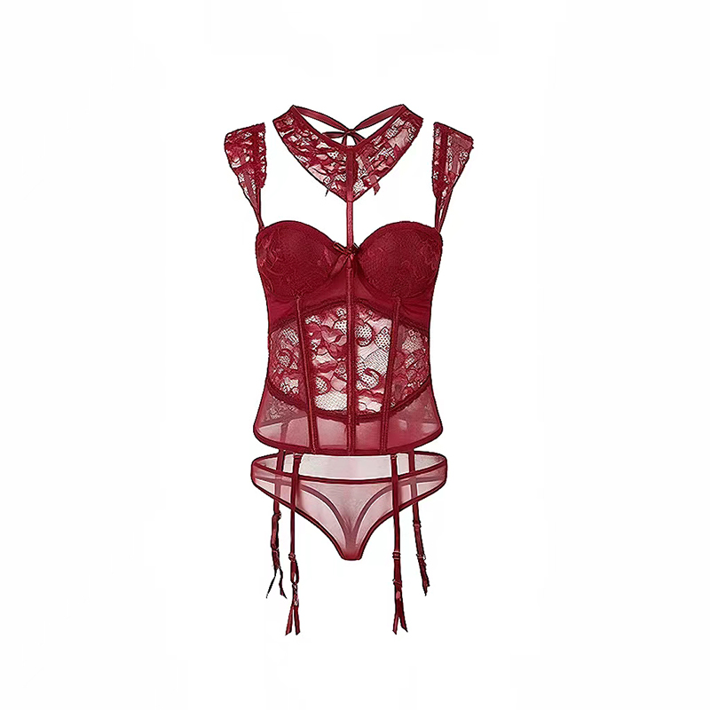 Sexy Corset Uniform Set 9195